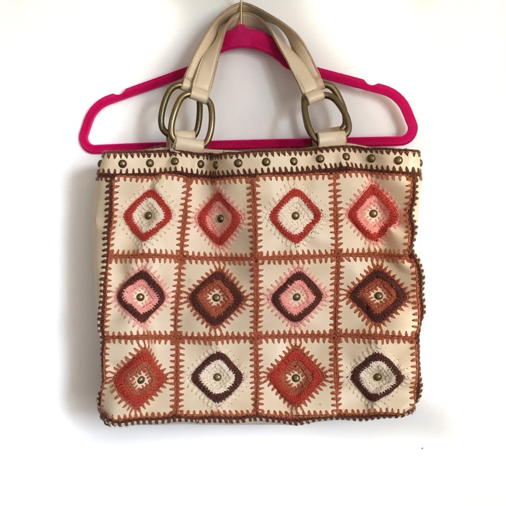 BCBGirls • crochet purse • tote
